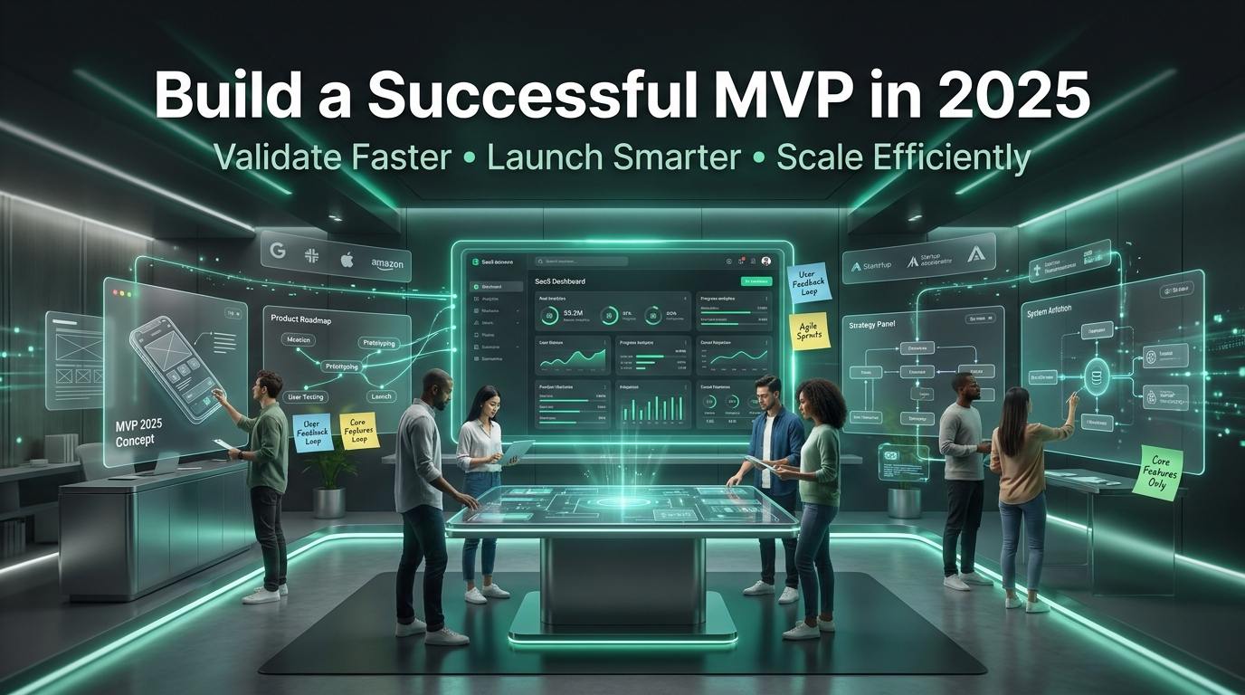 كيف تبني MVP ناجحاً في 2025: دليل تطوير الشركات الناشئة الشامل