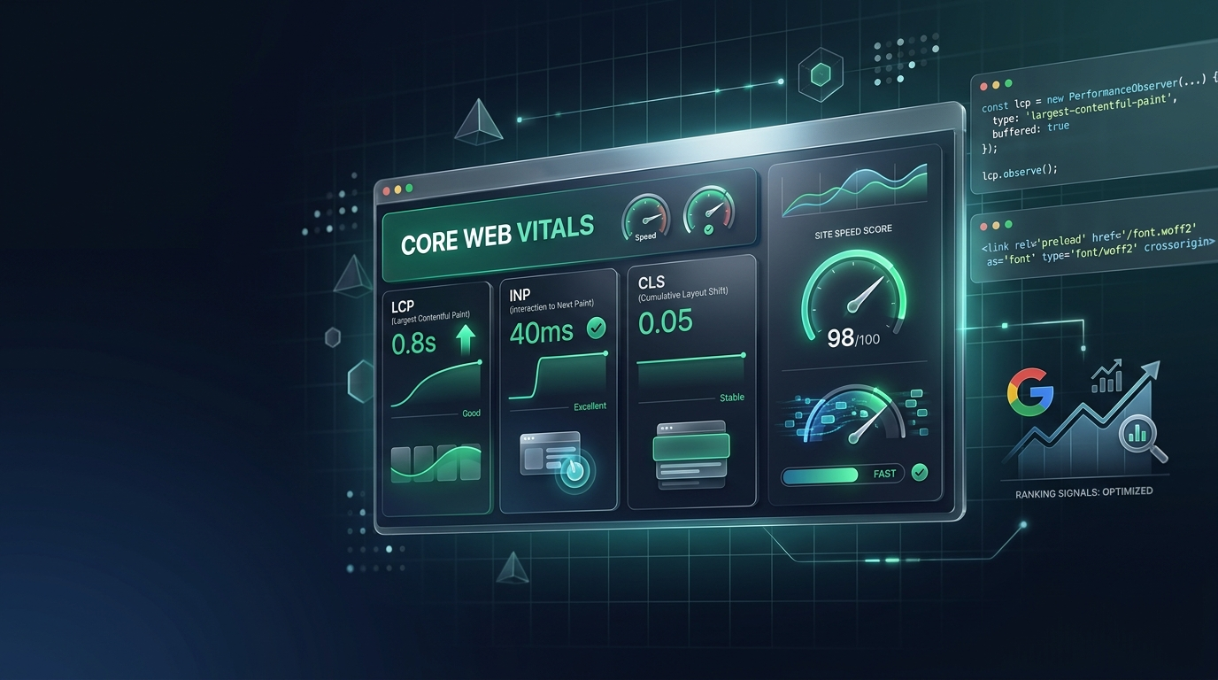 Google Core Web Vitals في 2025: الدليل التقني الشامل للتحسين