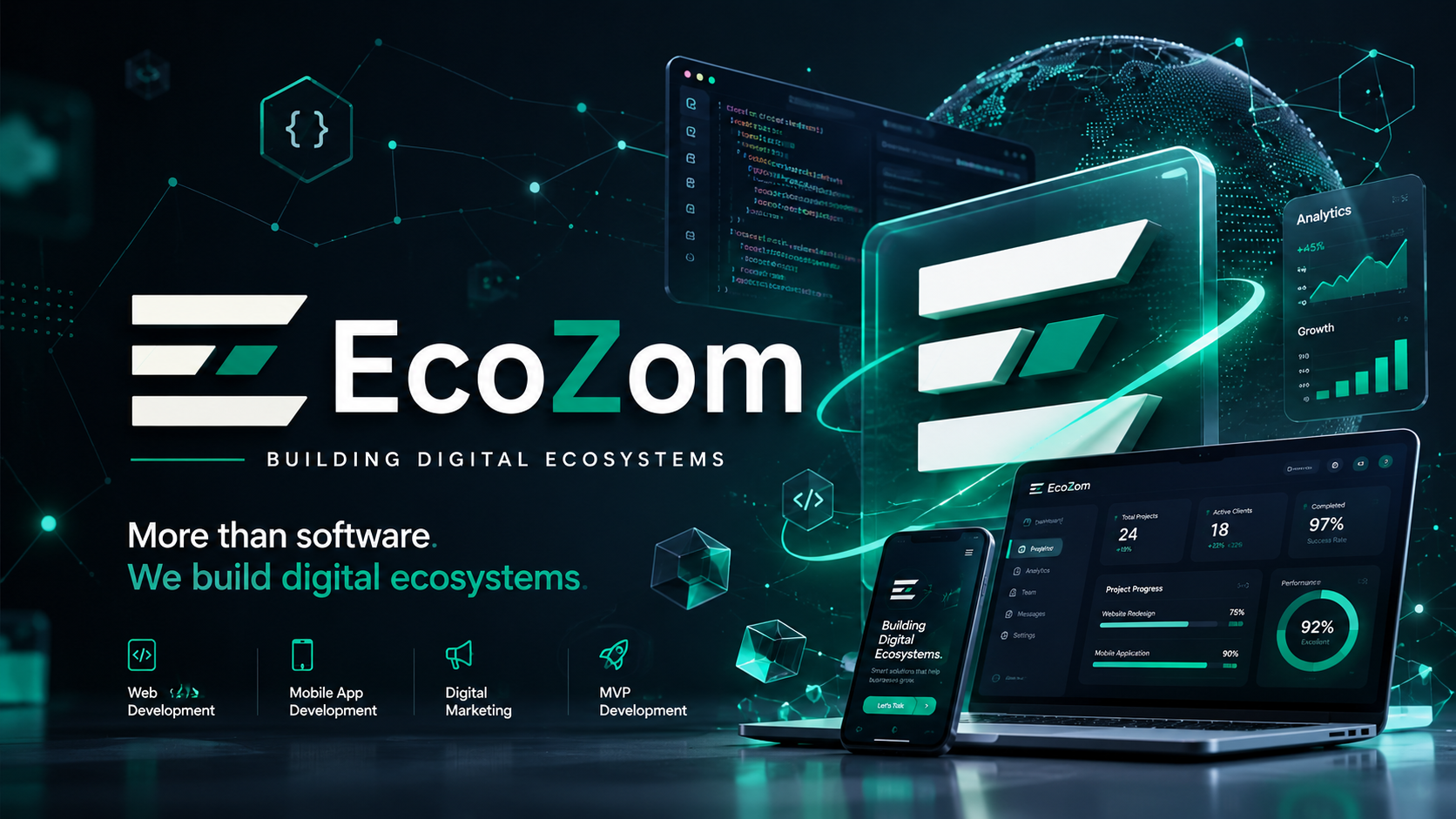 قصة EcoZom: بناء أكثر من مجرد برمجيات